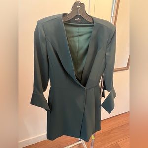 Green dress with belt in size 36 IT ( 0 US)